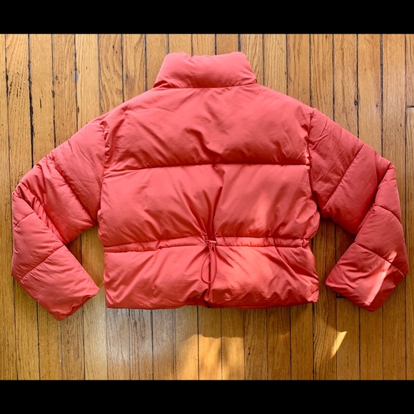 Chili Orange Puffer Jacket - Picture 4 of 5